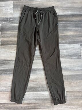 UNRL Women's Olive Elastic-Waist Jogger Pants